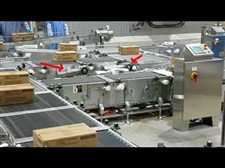 Servo Merge Belt Conveyor for High Speed Case Merge