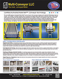 ARB conveyors Intralox Multi-Conveyor