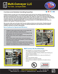 controls electronics and servo systems by Multi-Conveyor