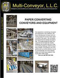 Conveyors for paper, converting and non-wovens