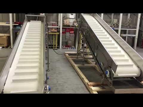 Cleated Inclines for Product Waste