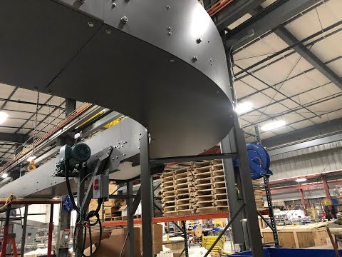 Elevated Conveyors Maximize Production Floor Space