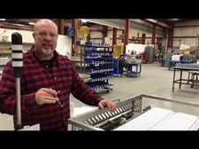 Metal Detect Cues Retractable Noser Conveyor