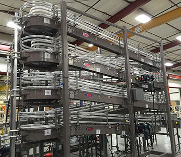 Alpine accumulation conveyors by Multi-Conveyor