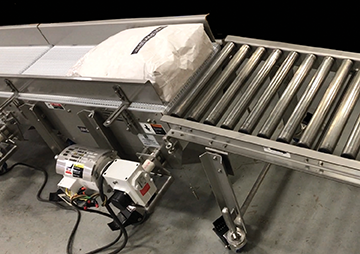 portable sectional conveyor belt