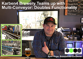 Karben4 brewery talks about multi-conveyor