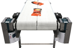 packaged bags of cheese on a conveyor