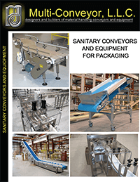 Sanitary food grade conveyors