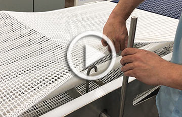 Wire mesh belt conveyor best sale