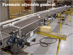 Pneumatic guiderail