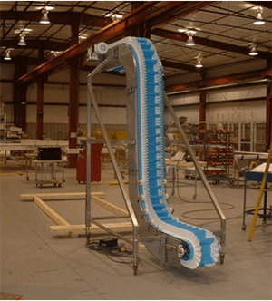 custom sanitary elevator conveyor