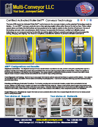 ARB conveyors Intralox Multi-Conveyor